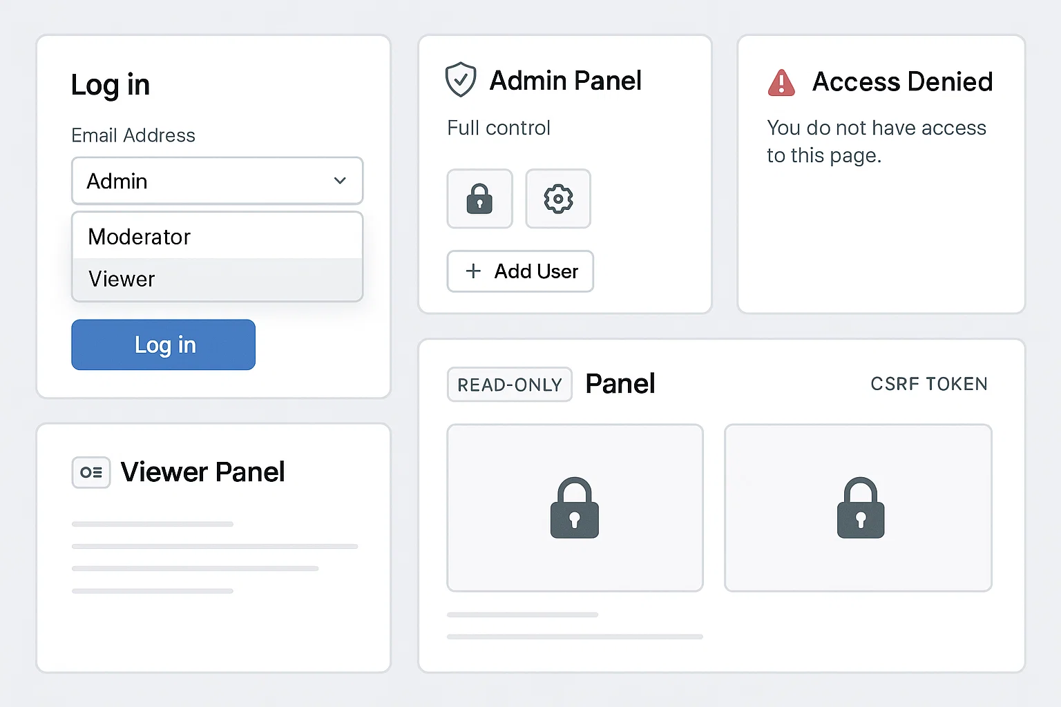 Building a Role-Based Access Control (RBAC) System in a Secure Web App