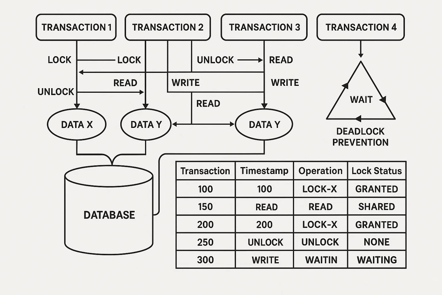 Transaction Management and Concurrency Control
