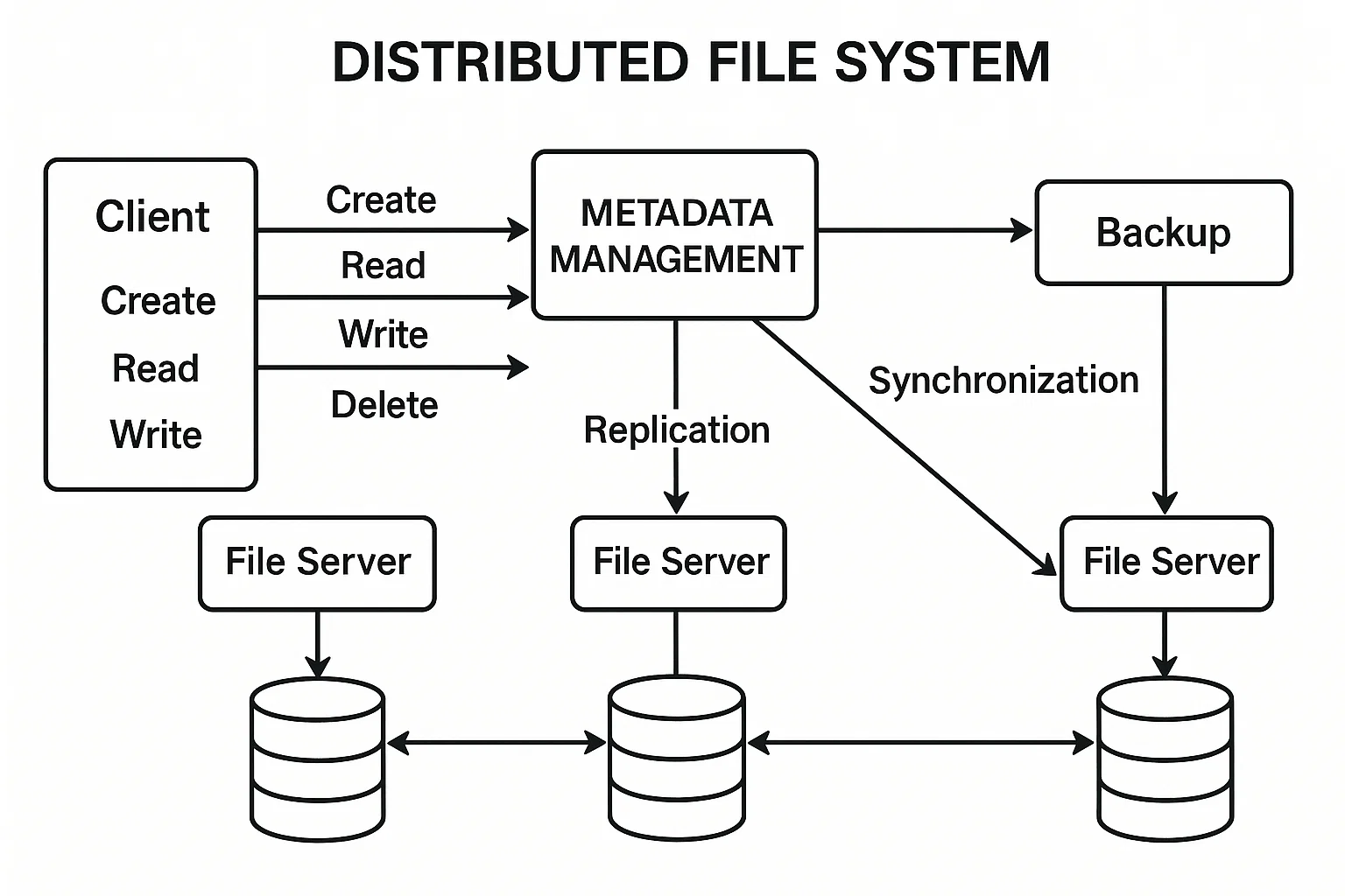 Implementing a Distributed File System