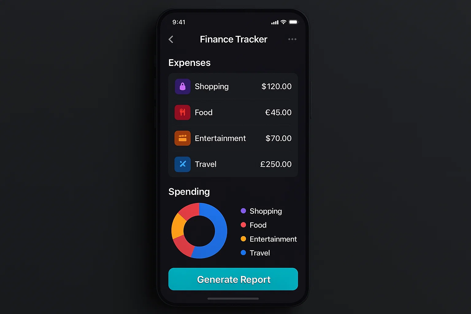 Personal Finance Tracker App