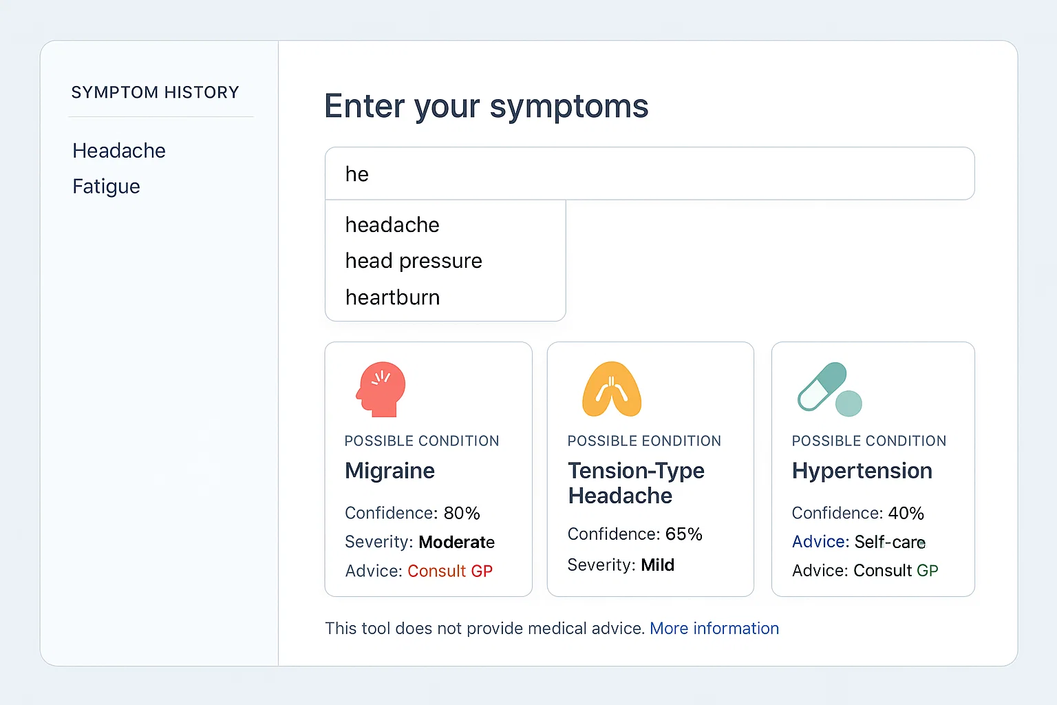 AI-Powered Medical Symptoms Checker Web App