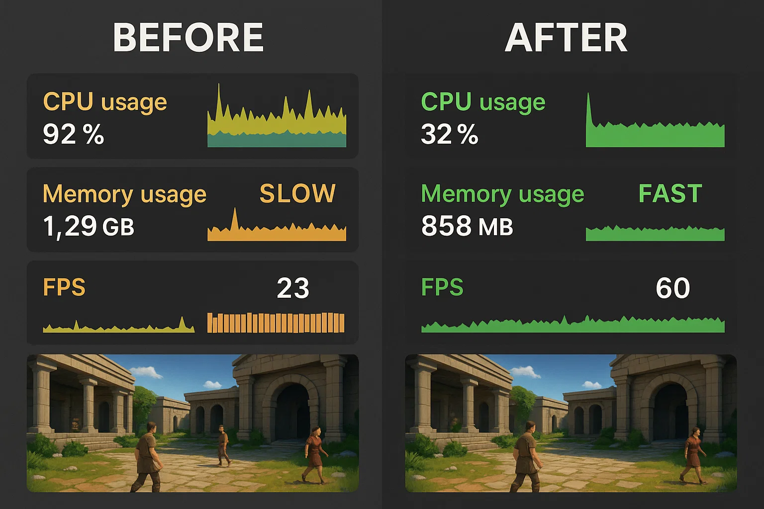 Game Performance Optimization and Profiling