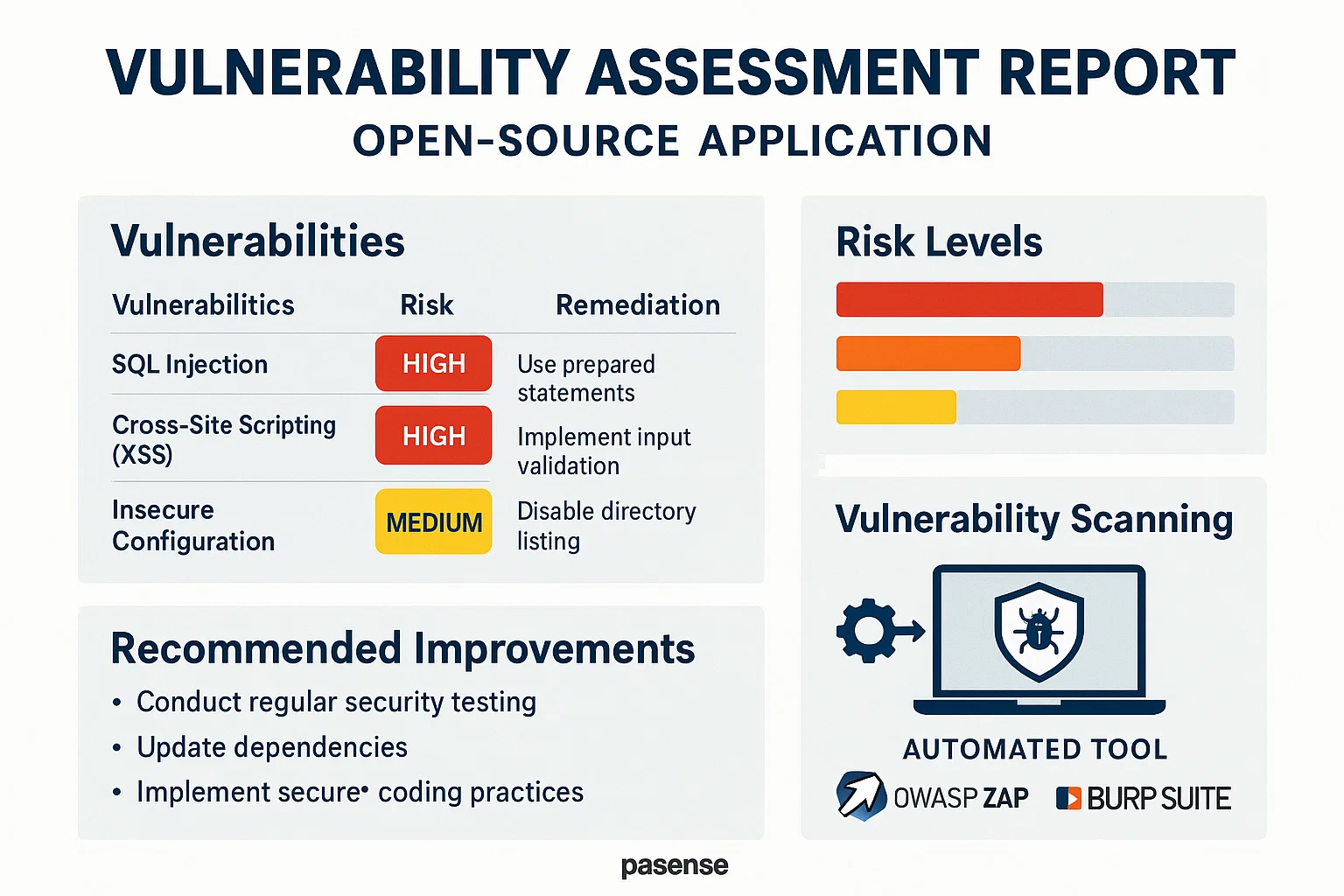 Vulnerability Assessment of an Open-Source Application