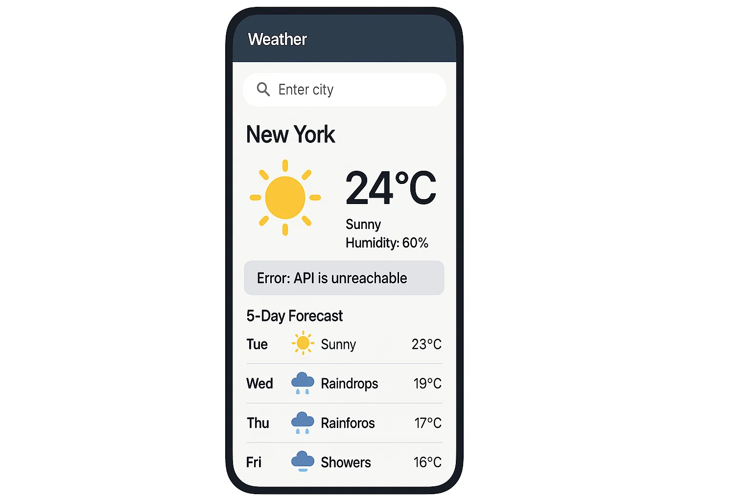Kotlin-based Weather App with API Integration