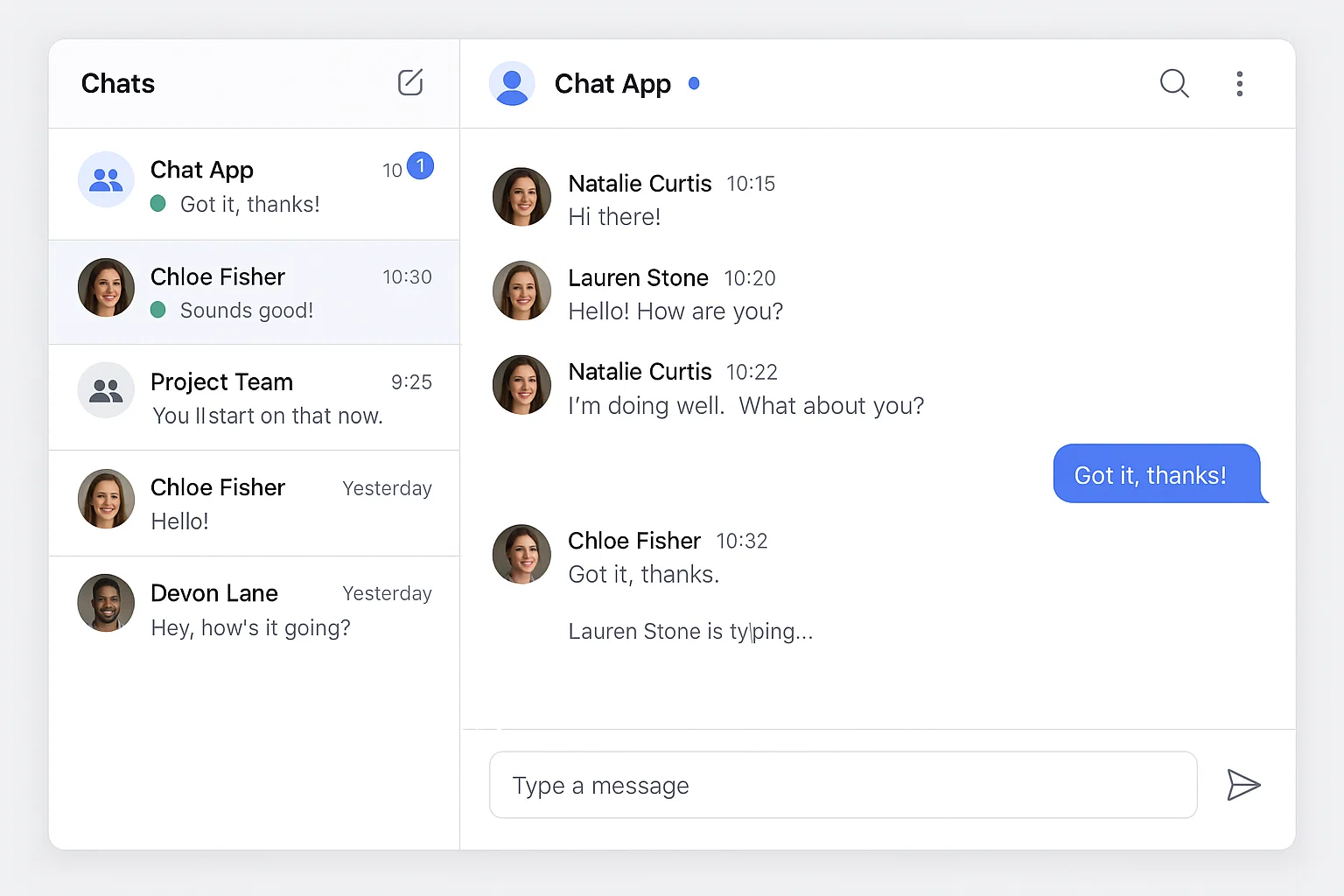 Real-Time Chat Application