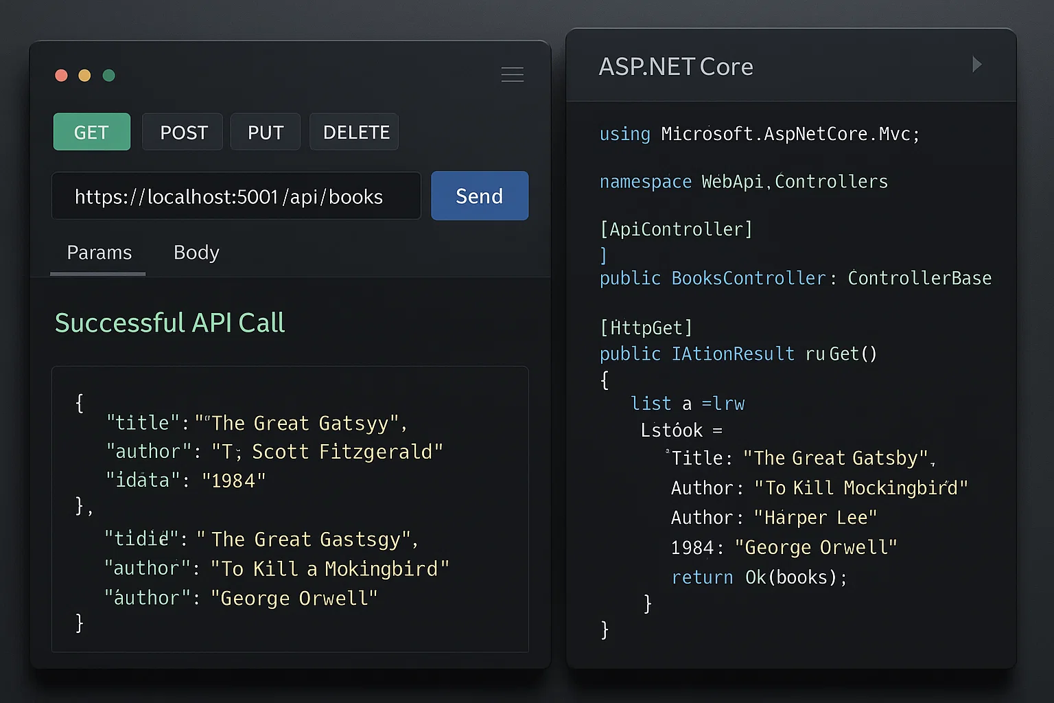 Developing a RESTful API with ASP.NET Core Web API