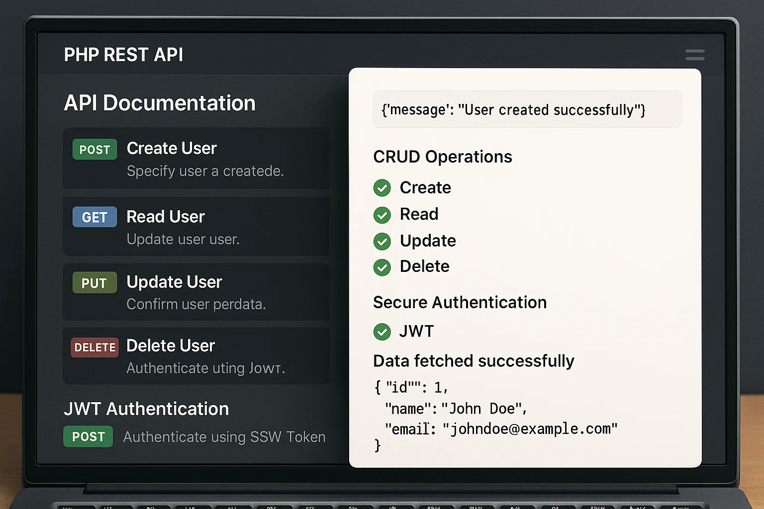 PHP RESTful API Development