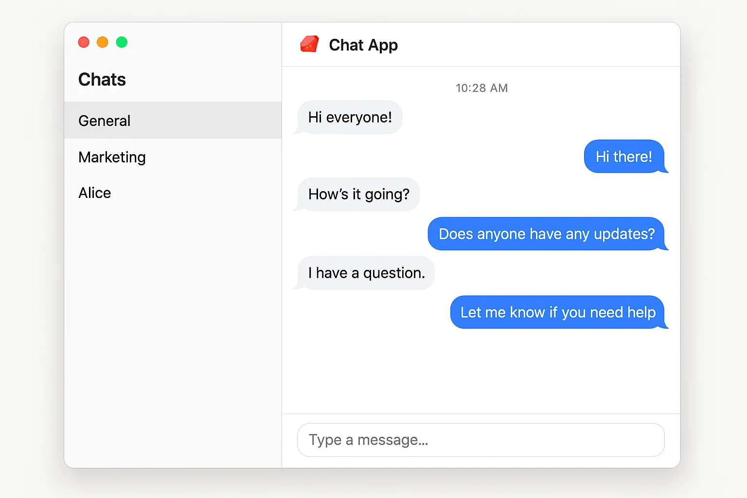 Ruby-based Chat Application
