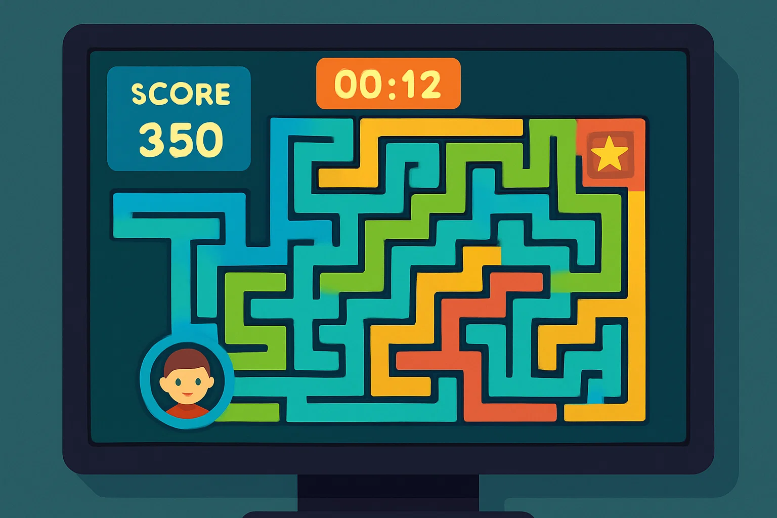 Maze Solver Game