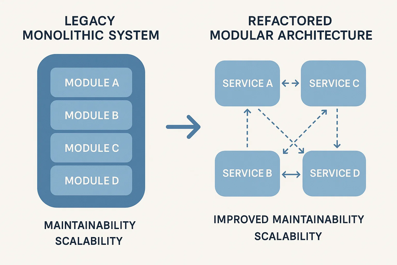 Refactoring Legacy Code into a Modular, Maintainable Architecture