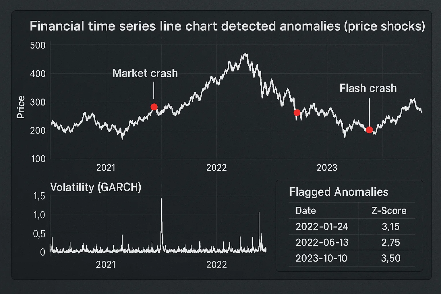 Anomaly Detection in Financial Time Series